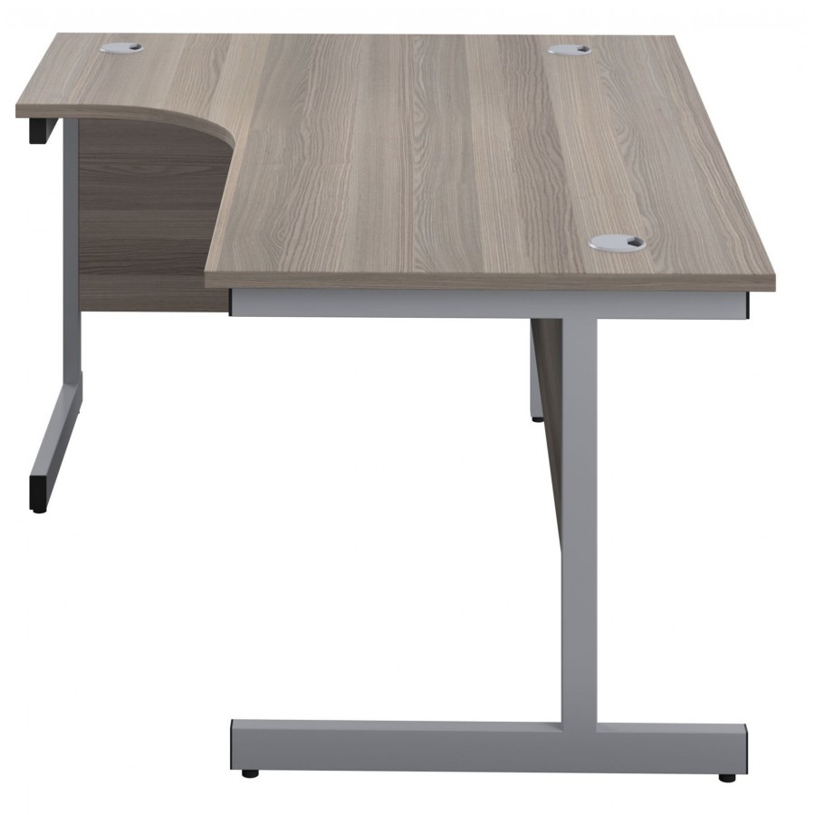 Olton Single Cantilever Corner Office Desk